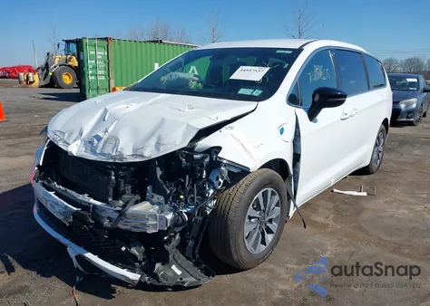 2025 Chrysler Pacifica Hybrid Select z USA, uszkodzony, nr VIN 2C4RC1S7XSR572314